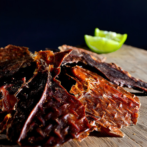 Botana De Carne Snacker Sabor Chile Limón 250 Gr