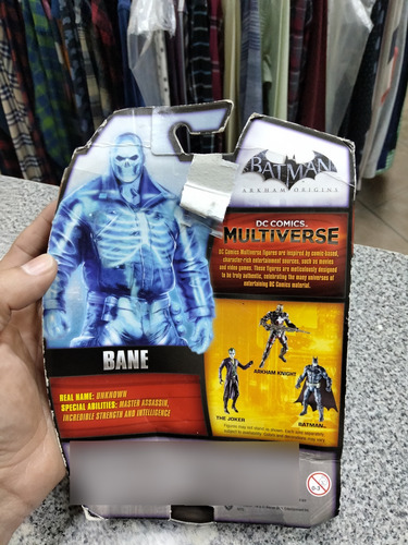 Dc Multiverse, Bane , Detective Mode, Arkham Origins!! (Usado)