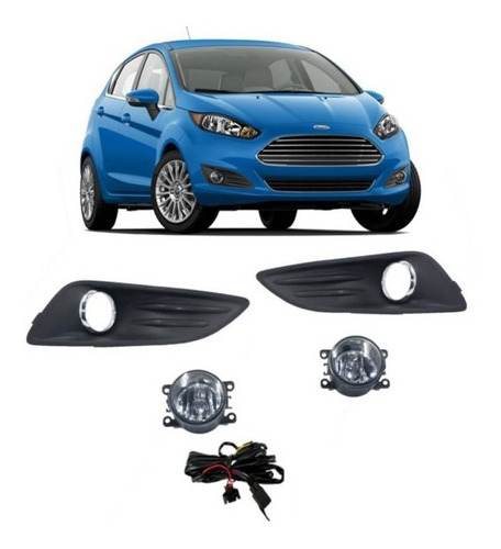 Kit Neblinero Ford Fiesta 2014+