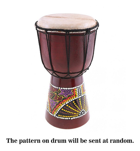 Imagen 4 de 6 de Tambor Africano Instrumento Tradicional Musical De Madera Ma