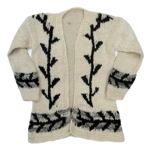 Suéter hombre de lana de oveja (talla XL) - Artesanías de Chile