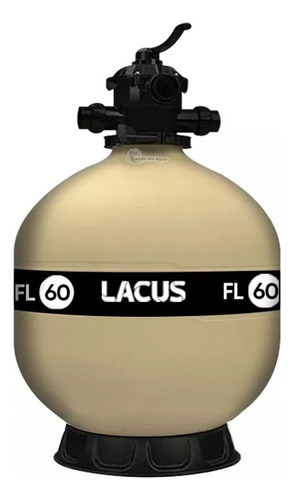 Filtro Pileta Lacus Fl 60 Hasta 120 Mil Lts Válvulas 6 Vías