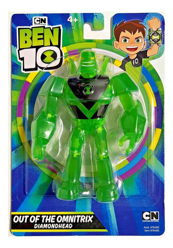 Ben 10 Figura De Omnitrix Diamondhead