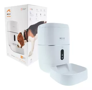 Alimentador De Mascotas Nexxt Smart Wifi Con Camara Y Audio