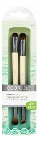 Brochas Ecotools Original Ecologicas Bambú Maquillaje Ojos