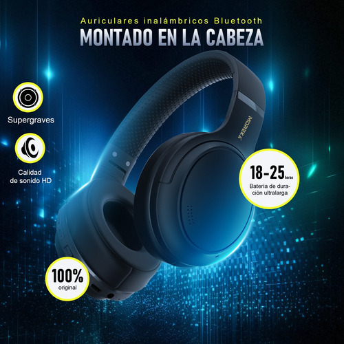 Audifonos Cancelacion Ruido Diadema Inalámbrico Anc Bt 5.4 Blanco