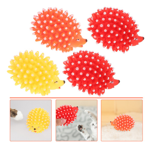 Juguete Interactivo Para Perros Catnip, 4 Unidades