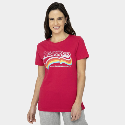 Polera Mujer Yaka Rojo