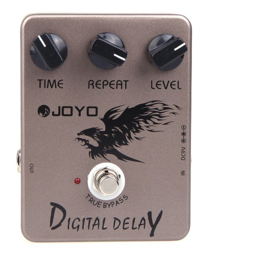 Guitarra Joyo Jf-08 Efecto Digital Delay Pedal True Bypass