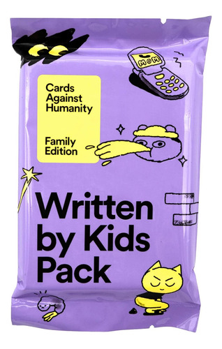 Cards Against Humanity Written By Kids Pack Expansion