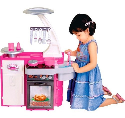 Imagem 1 de 3 de Cozinha Cotiplas 1601 Armário Pia Fogão Geladeira Completa
