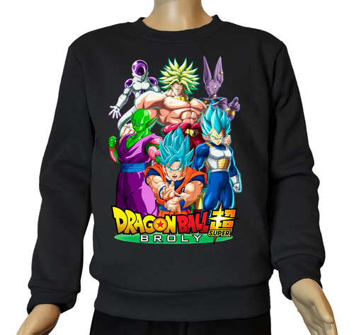 Buzos Algodón Felpa Dragon Ball Super