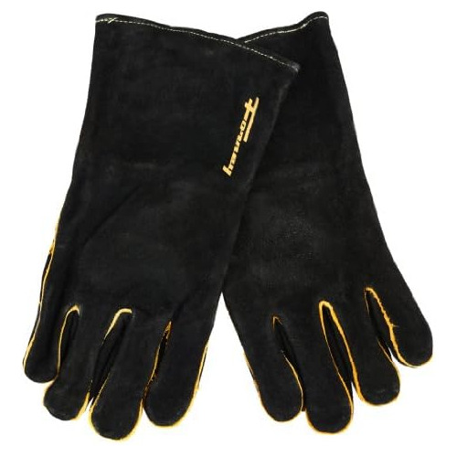 Guantes De Soldadura Hombres, Negros, Talla Grande (ee....