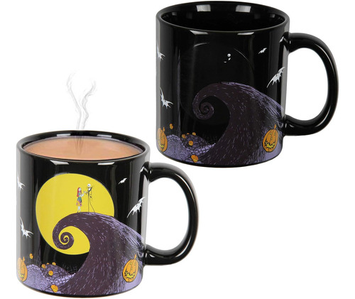 Disney The Nightmare Before Christmas Moon Scene Heat Rea...