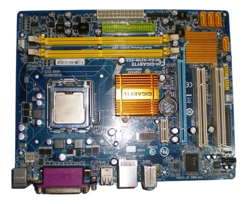 Placa Mãe Ga-g31m-es2l + E8300 + Memória + Cooler + Espelho