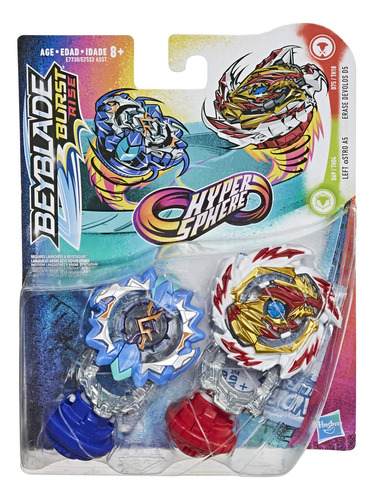 Beyblade Burst Rise Hypersphere Dual Pack - Erase Devolos D5