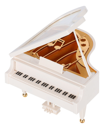 Caja De Música Para Piano, Escritorio Mecánico, Decoración D