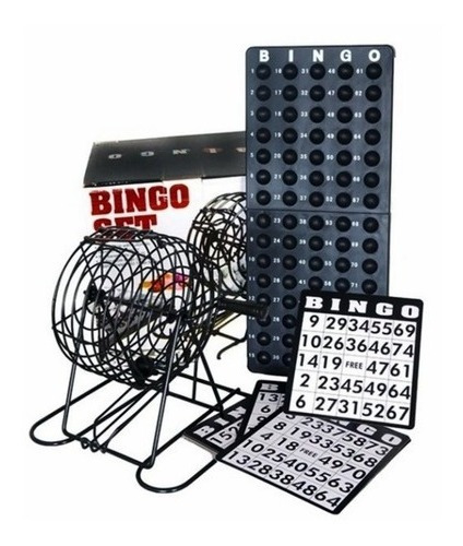 Juego Bingo Familiar Salón Mesa Profesional Alta Calidad