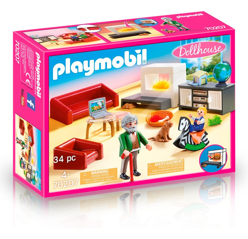 Playmobil 70207 Dollhouse Sala De Estar