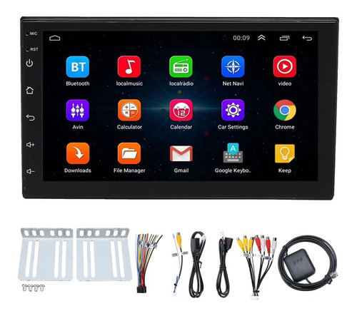 Radio Auto 2 Din Android 8.1.wifi Gps Pantalla 7 Pulgadas 