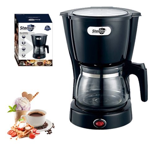 Cafetera Goteo Profesional Percoladora 6 Tazas 0.6l 550w