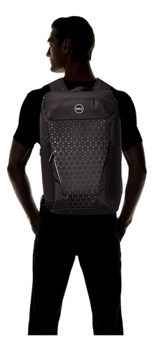 Mochila Dell | Laptop Gaming 17 | Negra | Gm1720pm Color Negro Diseño De La Tela Liso