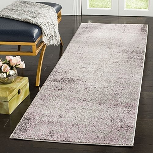 Alfombra Safavieh, 26  X 4 , Gris Claro / Morado