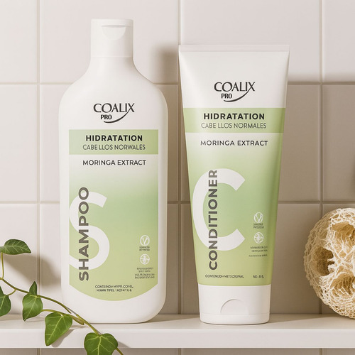 Kit Shampoo y Acondicionador Hidratation Coalix Pro Limpieza Hidratante Para Cabellos Normales Suavidad y Brillo Uso Diario Hidratacion