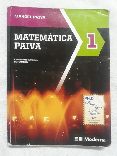 Matemática Paiva 1 E 2 Volumes - Manoel Paiva