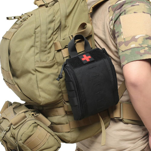 Bolsa Tática Emergência Kit Molle Primeiros Socorros