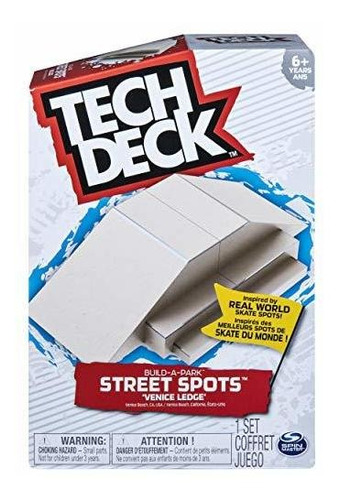 Patineta Para Dedos - Tech Deck, Build-a-park Street Spots, 