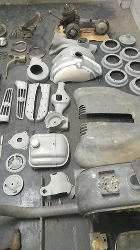 Imagen 11 de 14 de Lambretta Ld 150 1959 - Proyecto Completo De Restauración