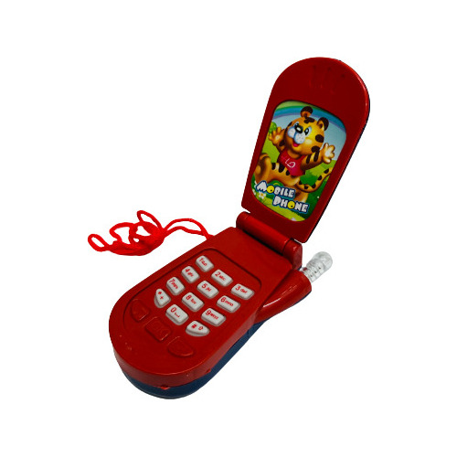 Telefono Celular Infantil Con Luz Y Sonido En Caja 360395