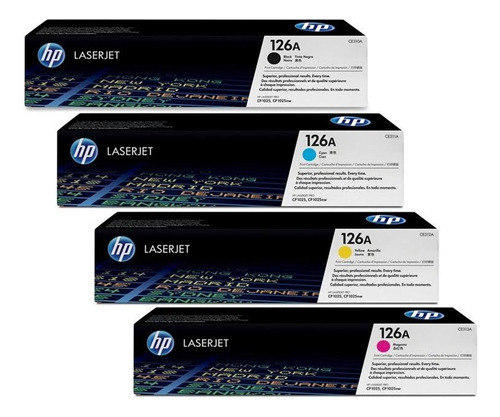 Toner Laserjet Hp 126a (4 Colores)