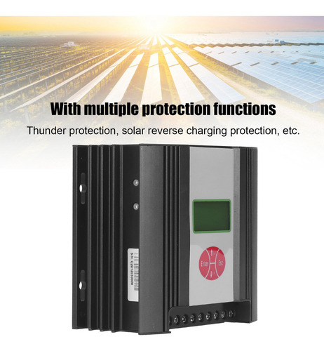 Controlador De Generador Eólico Y Lcd Híbrido De Energía Sol