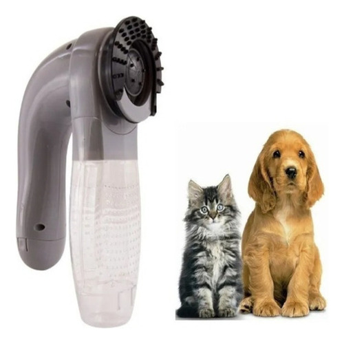 Escova Automática Para Cães E Gatos Com Massageador A Pilha