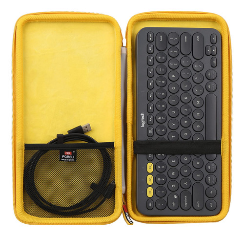 Fblfobeli Funda Rigida Viaje Para Teclado Bluetooth Logitech