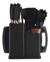 Comprar 19 Peças Kit Utensilios Cozinha Em Silicone Espátula Tábua