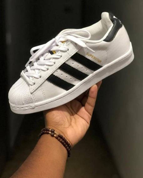 tenis adidas superstar original e falso