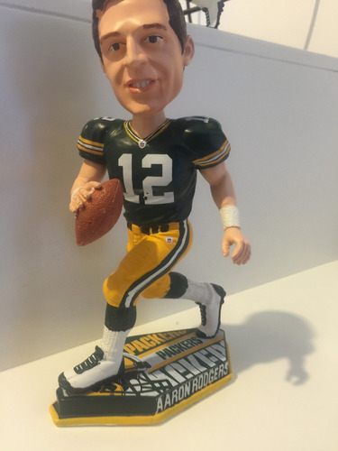 Green Bay Packers Aaron Rodgers Bobblehead Cabezon Colección