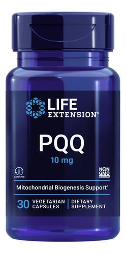 Pqq Pirroloquinolina Quinona Energía Celular Mitocondrias Natural Life Extension