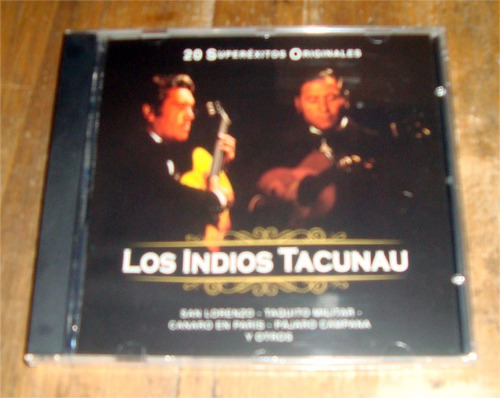 Los Indios Tacunau 20 Superexitos Originales Cd Nuevo Kktu 