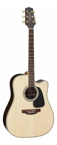 Guitarra Acústica Takamine Gd51ce Para Diestros Natural Brillante