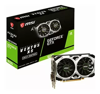 Msi Gtx 1650 Tarjeta Gráfica Gddr6 Ventus Xs Ocv2