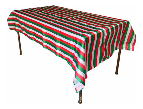 Mantel Para Mesa Rectangular Mexicano Septiemb 2 M + Regalo