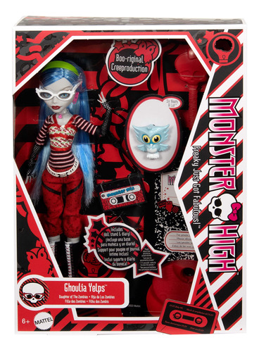 Muñeca Monster High Booriginal Creeproduction Ghoulia Yelps