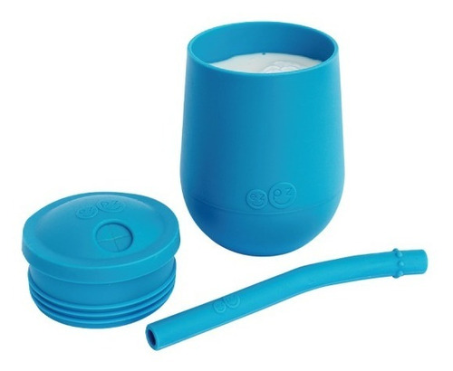 Vaso Mini Cup + Straw Training Ezpz 12m+ Maternelle