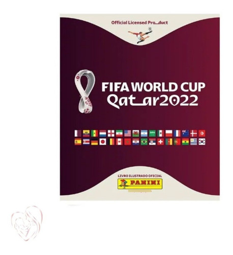 Copa Do Mundo 2022 - Álbum Capa Dura Qatar Seleção Futebol