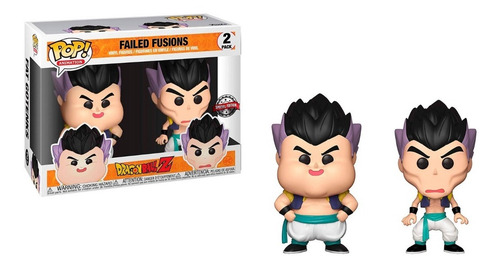 Funko Pop Dragon Ball Z - Failed Fusions - Pack Doble -gw041