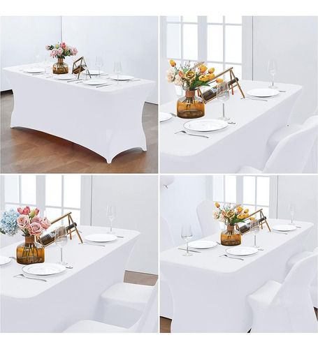Mantel Para Mesa Reunión Familiar Elasticidad 244×76×76cm